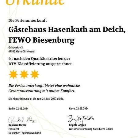 Hasenkath Biesenburg, Mit 3 Sternen Vom Dtv *